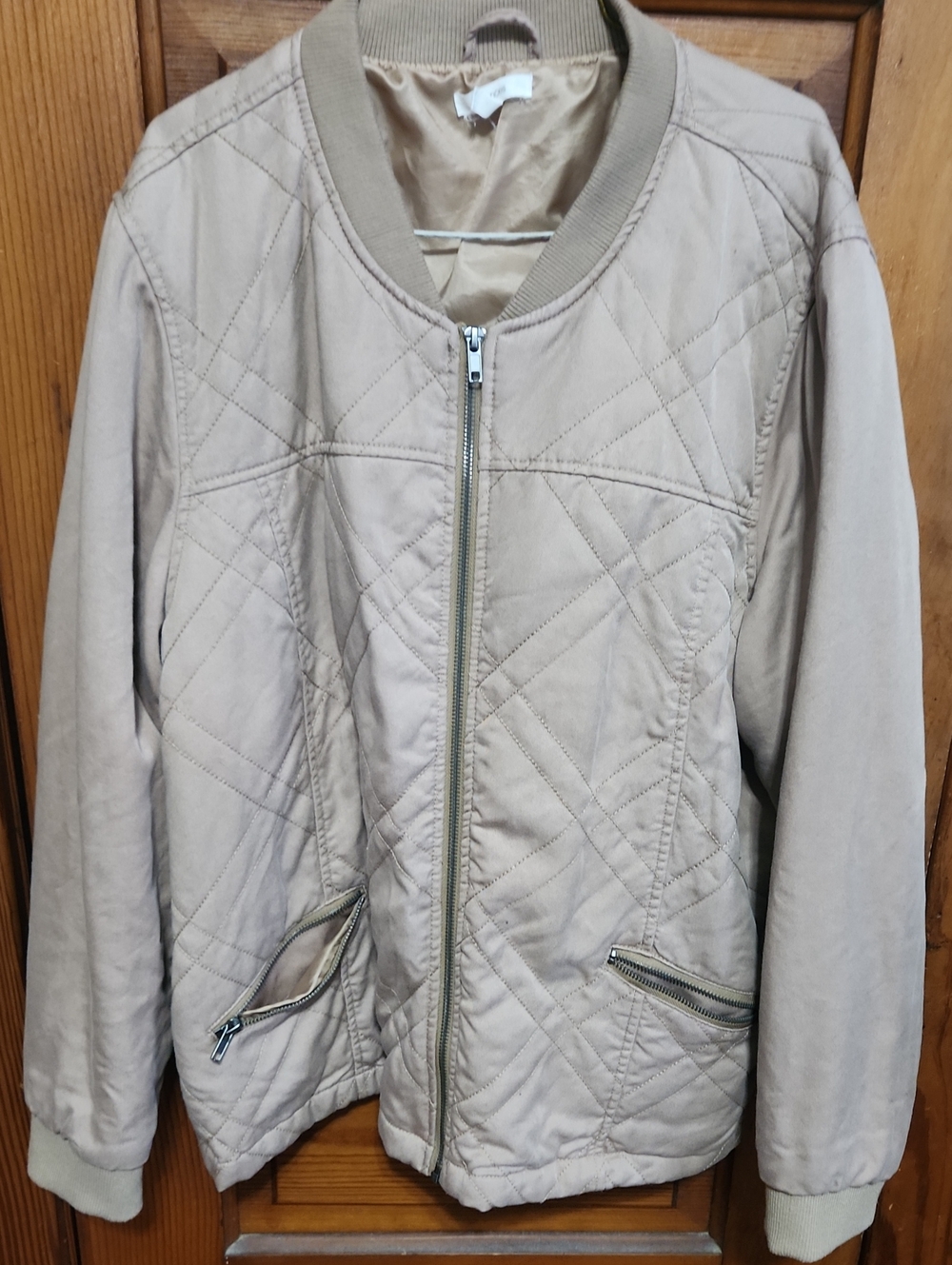 Maurices Quilted Bomber Jacket - Mauve